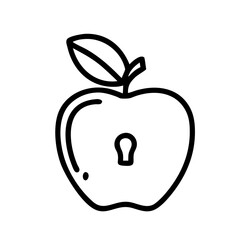 Apple Vector Illustration - High-Quality Digital Artwork