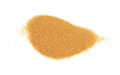 desert sand isolated on white background. desert sand explosion.
