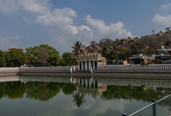 Shravanabelagola is one of the most visited Jain pilgrimage sites in South India.