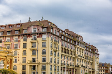 Dans les rues de Deauville