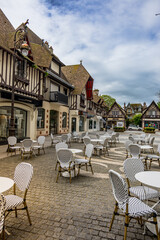 Dans les rues de Deauville