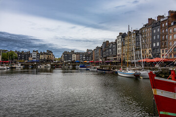 Le port de Honfleur en Normandie