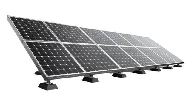 High-quality solar panel generating eco-friendly energy, essential for sustainable living and renewable energy solutions.