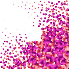 Elegant template with pearl pattern. Vector design for banners, cards, wedding invitation. Eps 10