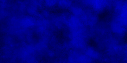 watercolor background concept design background with smoke, watercolor painted mottled blue background with vintage grunge, blue brush painted old grunge texture, Smoke in the dark blue texture.