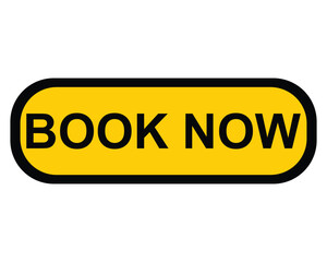 book now button on white background. book now button sign