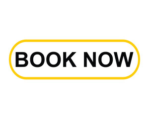 book now button on white background. book now button sign