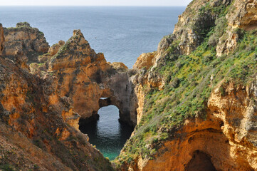 Landschaft in Portugal, Algarve Küste
