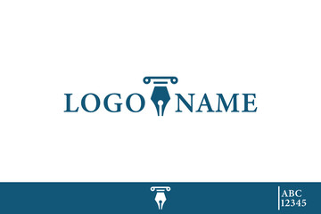 Education logotype vector template collection