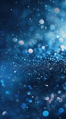 Fototapeta premium blue particles gradient wallpaper
