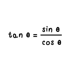 sin cos tan equation formula_quotient identities_tan to sin per cose formula