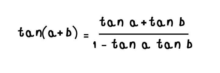 trigonometric formula_sum identities addition formula_tan equation formula