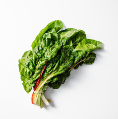 fresh bunch of Swiss chard