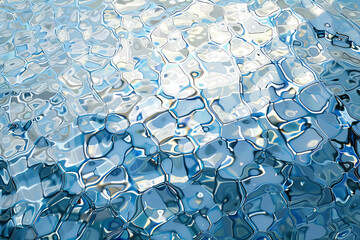 Fototapeta premium blue abstract 3D background with squares, textured geometric backdrop, abstract textured blocks. Geometric shapes overlap creating harmonious abstract composition.