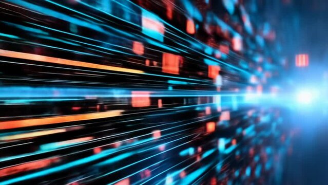 Digital contents concept. Social networking service. Streaming video. NFT. Non-fungible token. Wide angle visual for banners or advertisements.