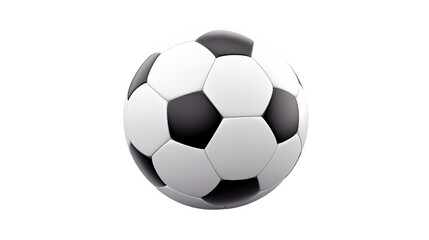 Fototapeta premium Soccer ball transparent background.