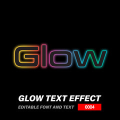 Glow Text Effect - MPS - 0004