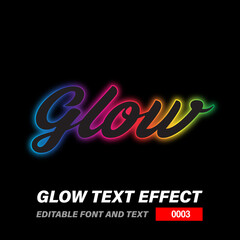 Glow Text Effect - MPS - 0003