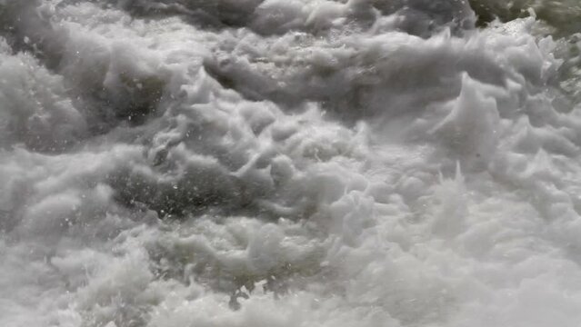 waves on a river