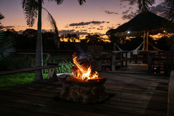 Contryside Bonfire