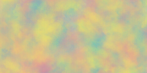 Watercolor painted gradient colorful background, Pastel ink colors wet effect hand drawn canvas of watercolor with blot, colorful watercolor splash background with grunge multicolor watercolor stains.