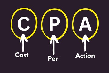 CPA Abbreviation, Cost Per Action