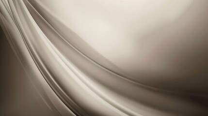 Abstract Background, smooth gradient blurs in tones of taupe blending seamlessly into soft gray, evoking a tranquil and refined scene with a serene effect.