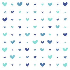 Background Vector Hearts. Seamless abstract pattern. Beautiful texture for textile or paper print.