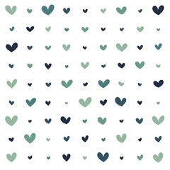 Valentine's Day. Background Vector Hearts. Seamless abstract pattern. Beautiful texture for textile or paper print.