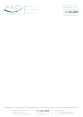 Fintech Letterhead / Briefpapier