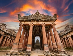 Obraz premium temple of heaven and hell