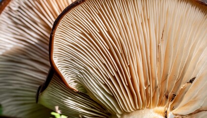 abstract background macro image of mushroom, Sajor-caju mushroom.