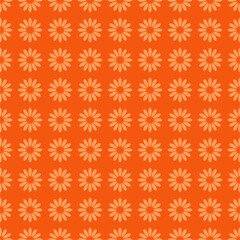 Fototapeta premium Seamless decorative pattern with flowers wallpaper festive birthday background art decor design for textile, paper 