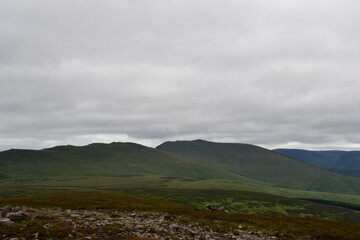 Fototapeta premium Comeragh Mountains range, Glenary, Co. Waterford, Ireland