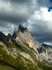 Clouds over Seceda, Dolomites