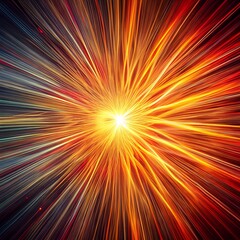 Abstract Light Streaks with Dynamic Movement and Gradient Effects