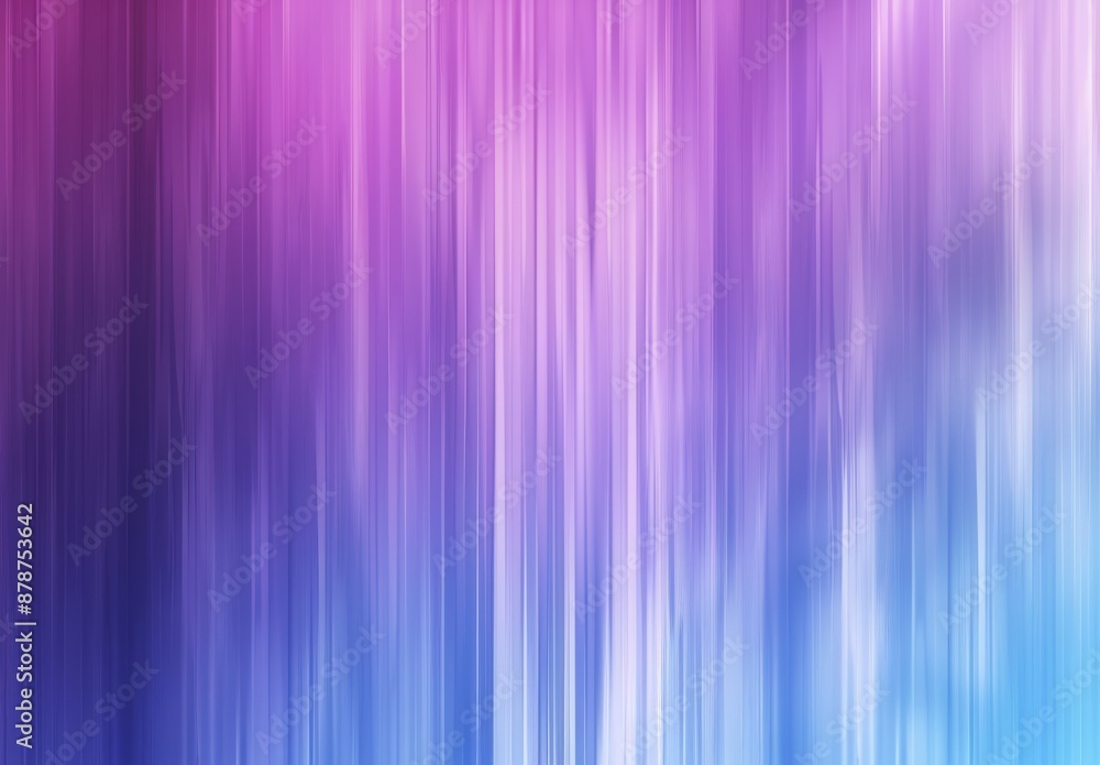 Poster light blue and purple gradient background with vertical lines for design