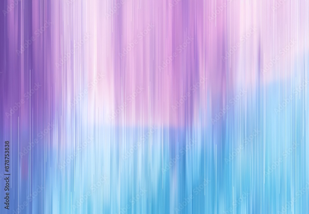 Poster light blue and purple gradient background with vertical lines for design