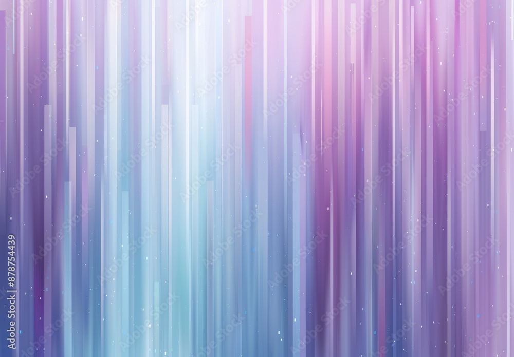Poster light blue and purple gradient background with vertical lines for design