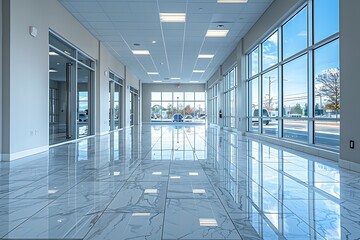 Process of converting a commercial property into residential real estate including planning renovation and marketing