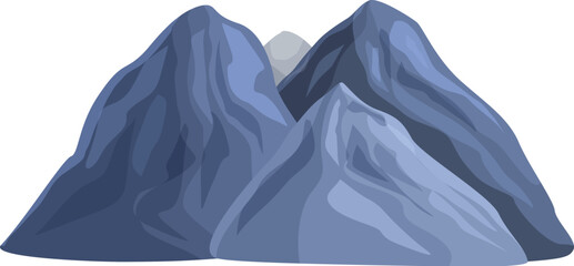 Three majestic mountains forming an enchanting landscape, inviting exploration and adventure