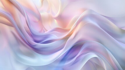 Obraz premium Abstract Background, a graceful blend of pastel hues with smooth, flowing forms and subtle textures, evoking a sense of serenity and elegance.
