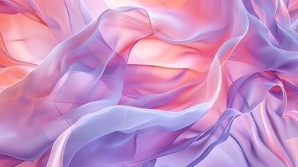 Obraz premium Abstract Background, a graceful blend of pastel hues with smooth, flowing forms and subtle textures, evoking a sense of serenity and elegance.