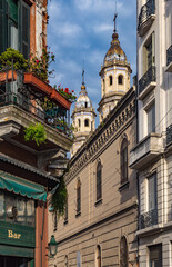 Fototapeta premium San Pedro Telmo Church. San Telmo, Buenos Aires.