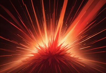 Burst flower like holographic Crystal with colorful light reflections, dark background, painting, multicolor, reflections, shiny, background, abstract, fantasy