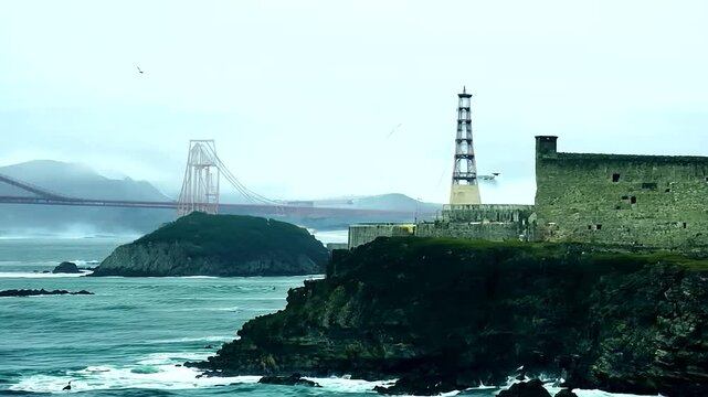 Alcatraz island