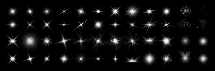 Light effects. Light effect set. light effect vector, glitter, sun, sun flash, lens flare, explosion, white light, spark, spotlight, dust, curve loop, line, explosion, effect vector, transparent, png