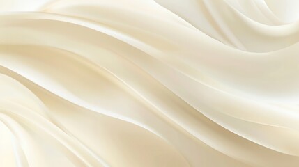 Obraz premium Abstract Background, gradient blurs in neutral palette with shades of beige transitioning to ivory, creating a sophisticated and calming atmosphere that feels timeless and elegant.