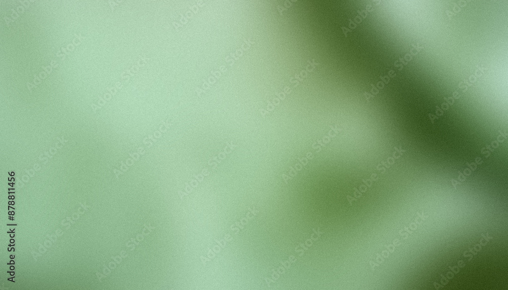 Poster abstract green background with a gradient created by light and shadow