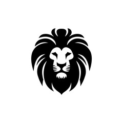 Lion silhouette design vector eps
